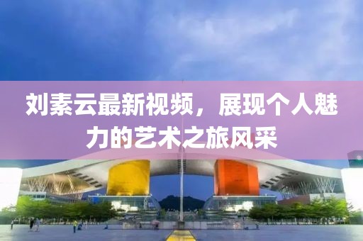 刘素云最新视频，展现个人魅力的艺术之旅风采