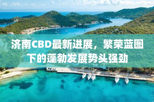 济南CBD最新进展，繁荣蓝图下的蓬勃发展势头强劲