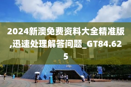 2024新澳免费资料大全精准版,迅速处理解答问题_GT84.625