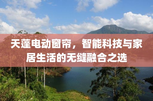 天蓬电动窗帘，智能科技与家居生活的无缝融合之选