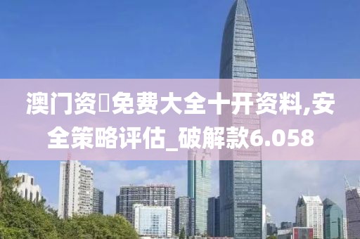 澳门资枓免费大全十开资料,安全策略评估_破解款6.058
