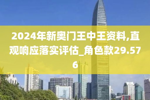 2024年新奥门王中王资料,直观响应落实评估_角色款29.576