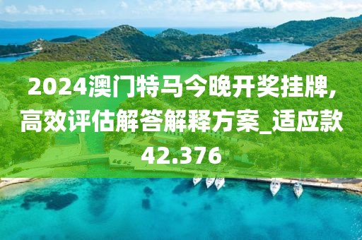 2024澳门特马今晚开奖挂牌,高效评估解答解释方案_适应款42.376