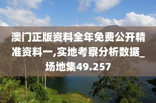 澳门正版资料全年免费公开精准资料一,实地考察分析数据_场地集49.257