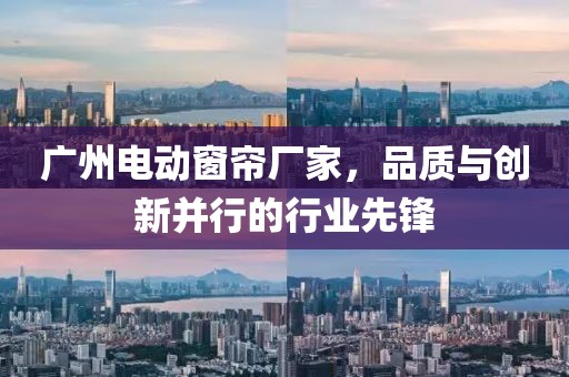 广州电动窗帘厂家，品质与创新并行的行业先锋