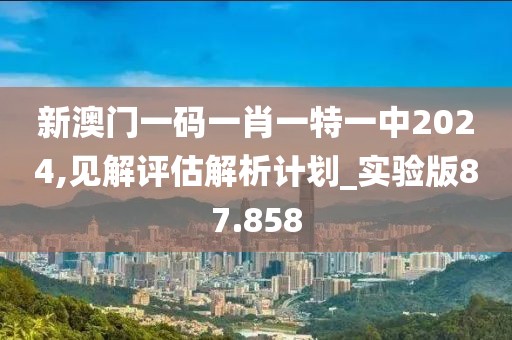 新澳门一码一肖一特一中2024,见解评估解析计划_实验版87.858