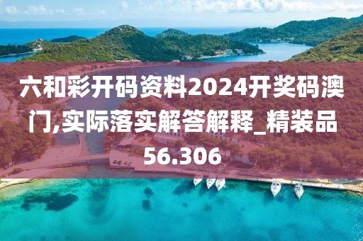 六和彩开码资料2024开奖码澳门,实际落实解答解释_精装品56.306