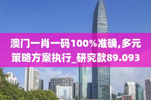 澳门一肖一码100%准确,多元策略方案执行_研究款89.093
